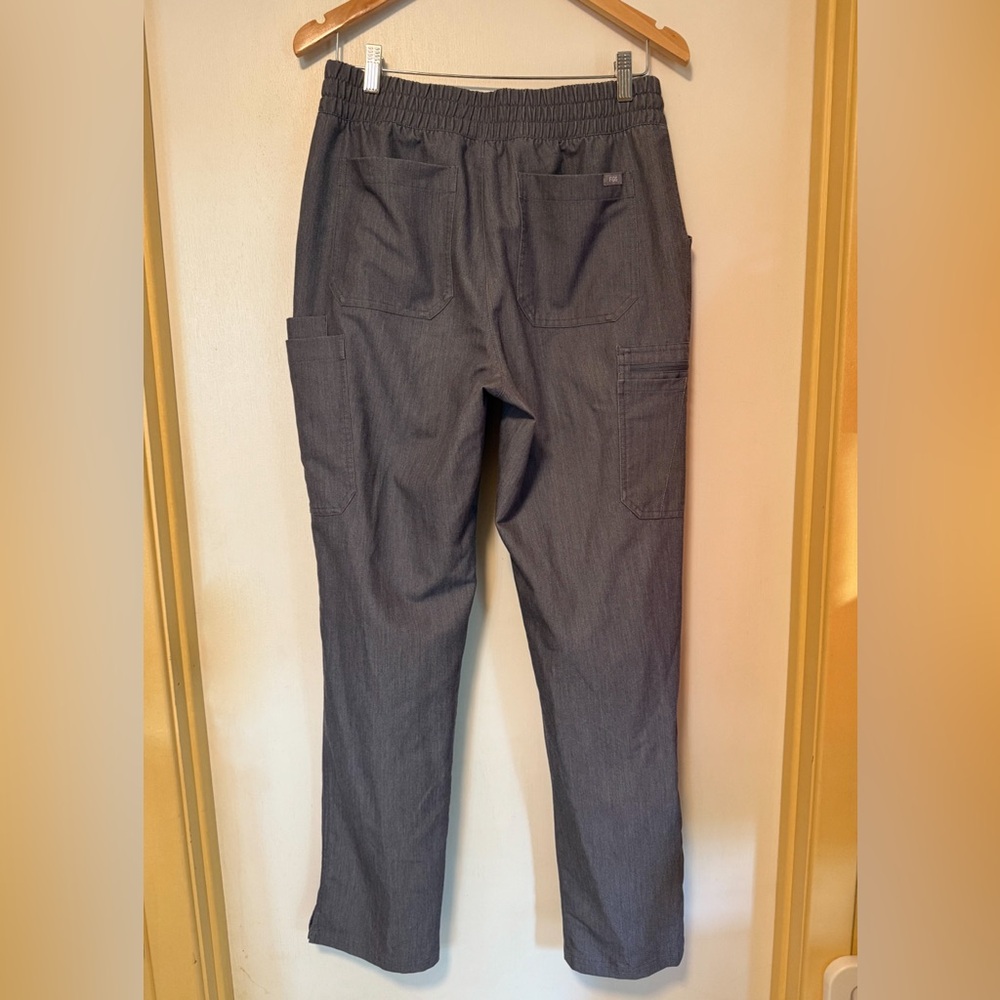 Heather Graphite Yola scrub pants - M/T - Picture 4 of 10